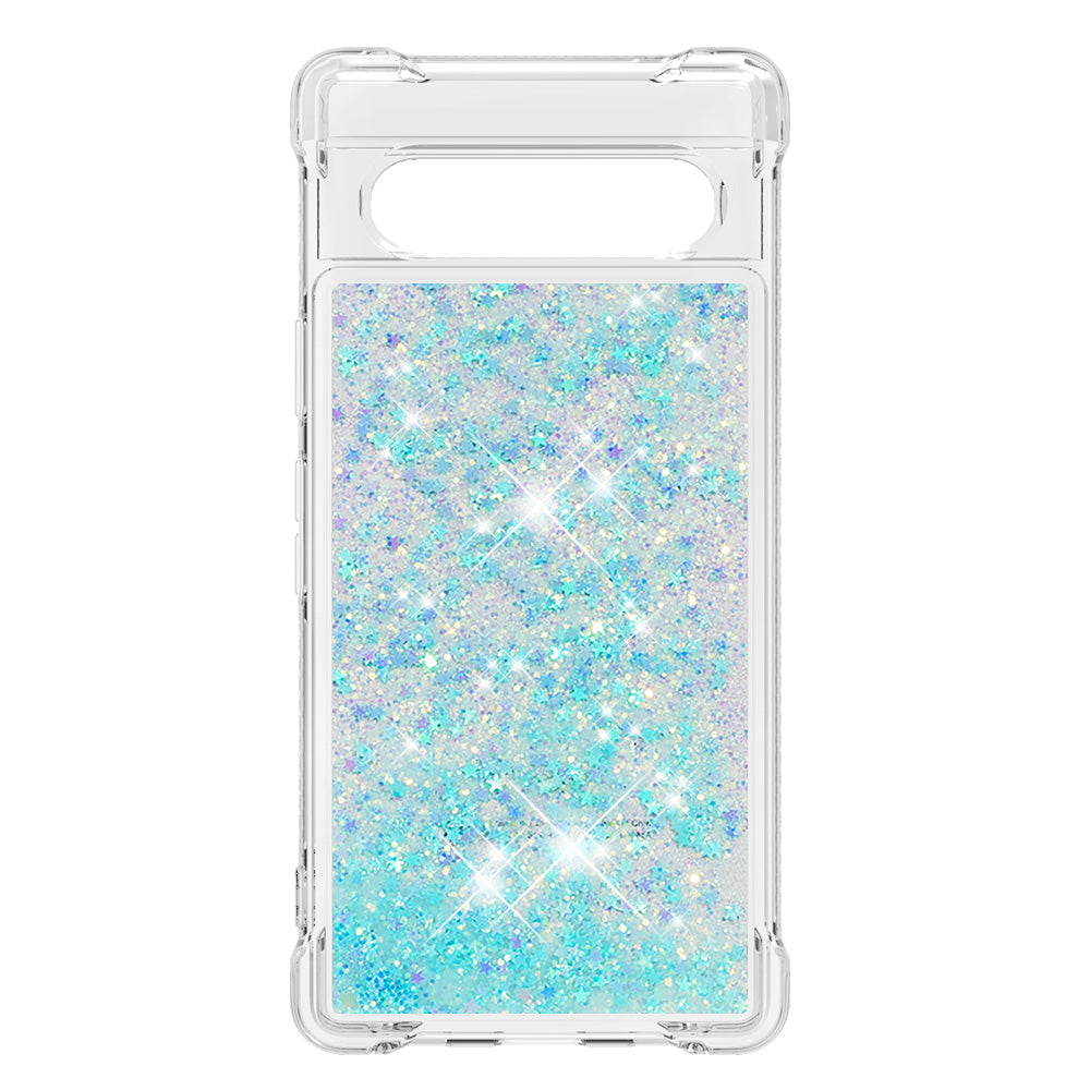 YB Quicksand Series-1 for Google Pixel 7a Quicksand Flowing Glitter Soft TPU Case Anti-scratch Cell Phone Cover YB Quicksand Series-1 for Google Pixel 7a Quicksand Flowing Glitter Soft TPU Case Anti-scratch Cell Phone Cover